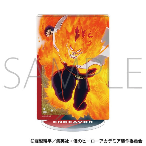 『僕のヒーローアカデミア』プリズムアクリルスタンド/エンデヴァー